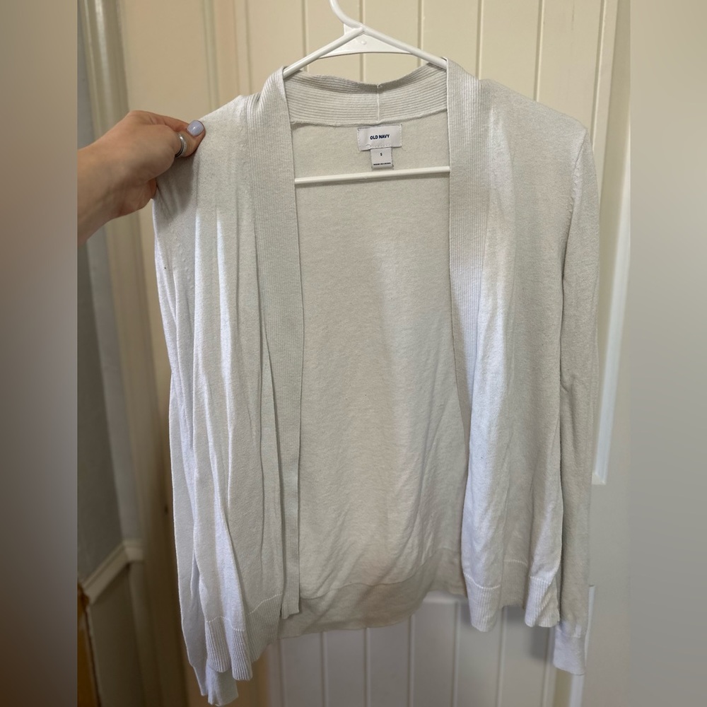 White Cardigan